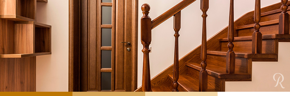 entretien d'un escalier en bois